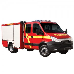 خودروی امداد و آتش نشانی ویس شاسی ایوکو دیلی WISS Iveco Daily 70C17 TSF 4x2