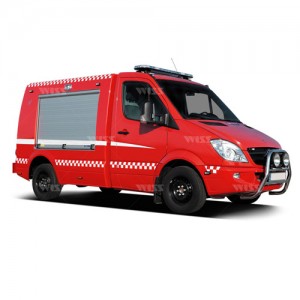 خودروی امداد و آتش نشانی ویس شاسی مرسدس بنز اسپرینتر WISS Mercedes-Benz Sprinter 319 CDI 4x2